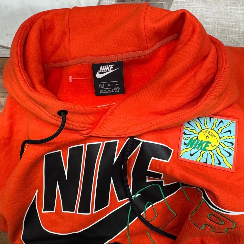 NIKE ELEMENTS HOODIE & SWEATPANTS SET ULTRA RARE ORANGE COLOR-WAY BRAND NEW NWT - Picture 16 of 16